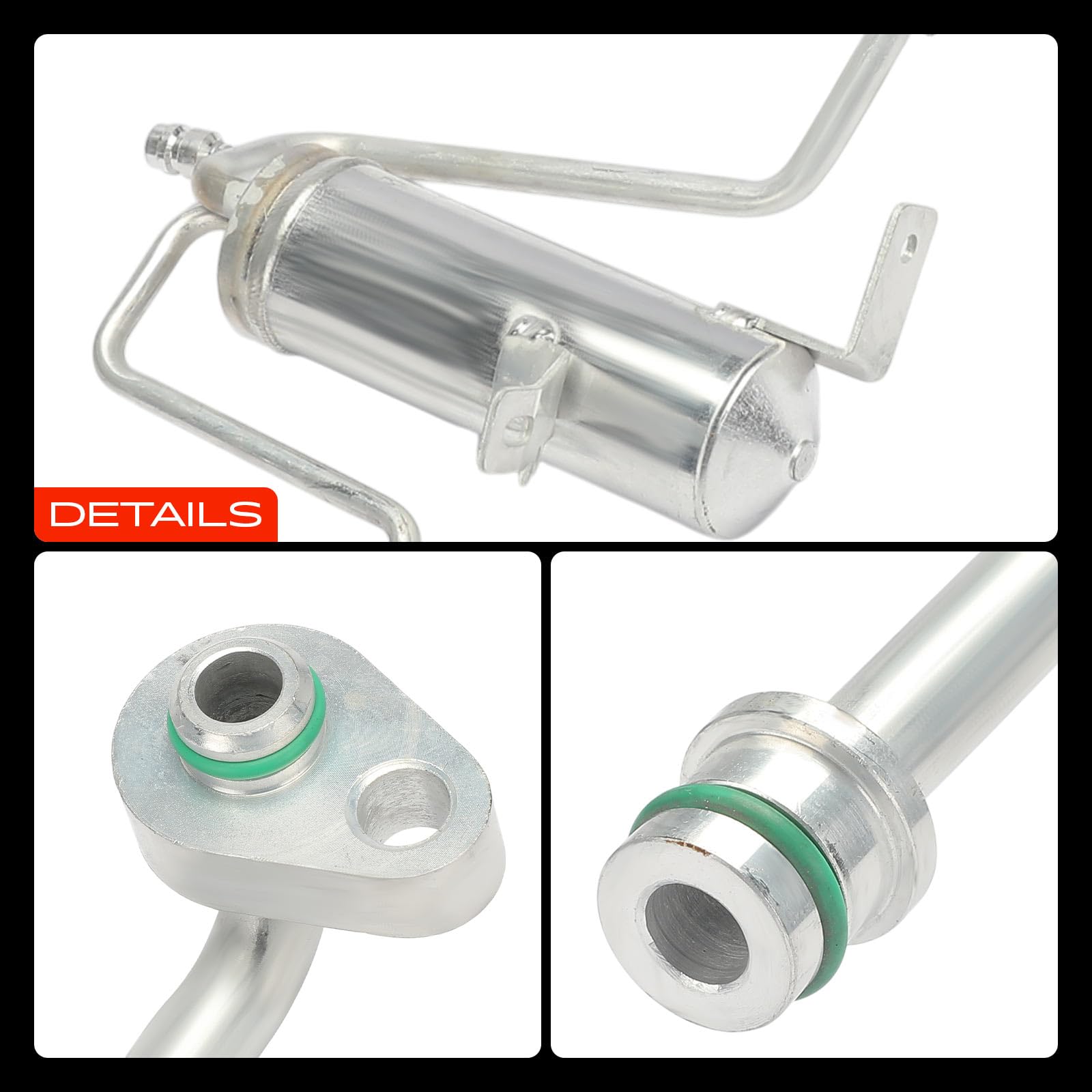 Frankberg Secador Sistema de aire acondicionado Compatible con Grand Cherokee II WG WJ 1999-2005 Replace# 55116560AF,707024