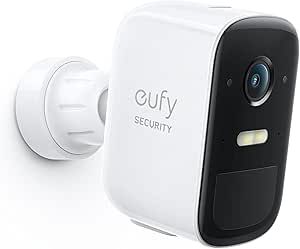 eufy Security eufyCam 2C Pro Camera Wireless Outdoor WiFi Monitoring, Battery Life 180 Days, 2K Resolution, Night Vision, No Monthly Fees, Requires eufy HomeBase 2 asin的图片