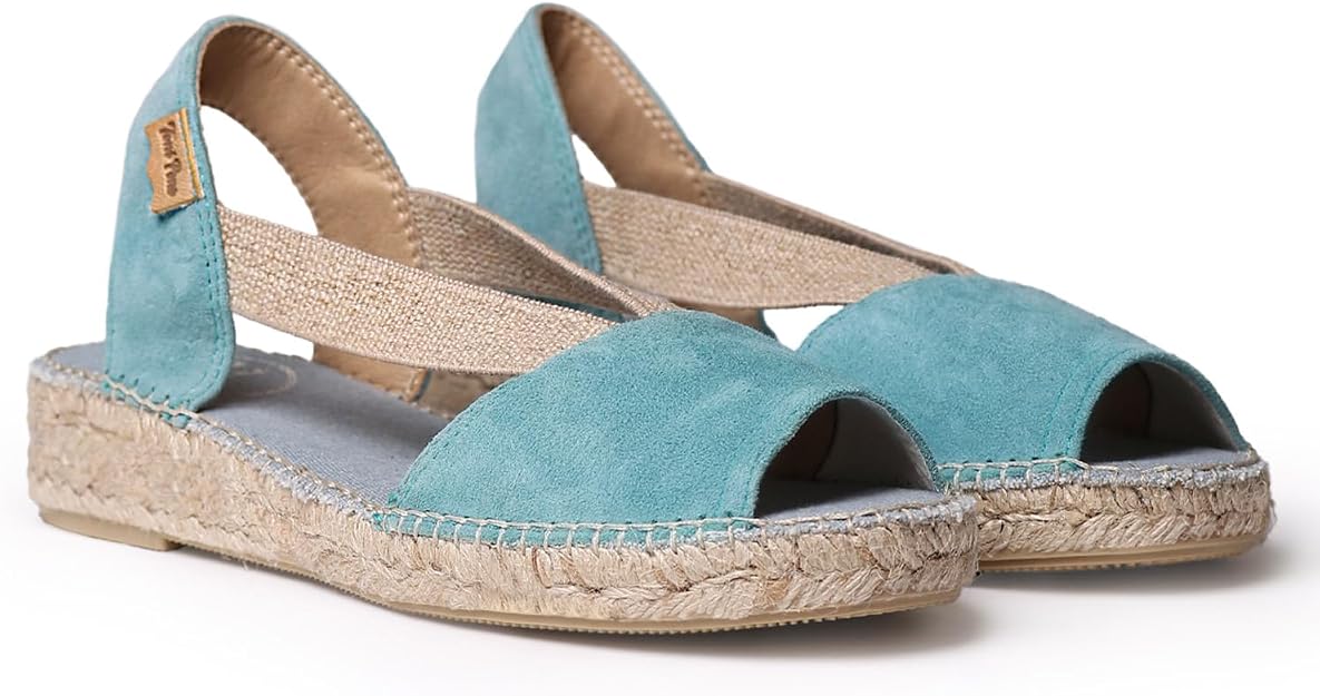 TONI PONS Elora-V – Espadrilles Femme Toile Unie Ultra Confortables En Coton Naturel