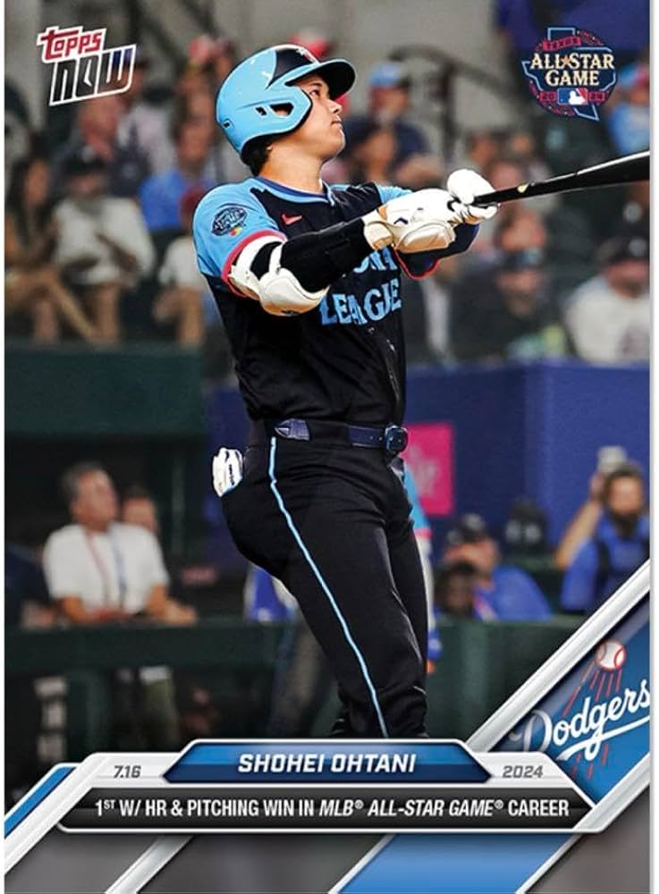 Amazon.co.jp: 最新大谷翔平 topps now #437 オールスター カード 