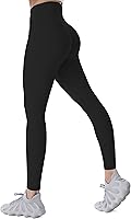 Sunzel Women's Buttery Soft High Waist Tummy Control Leggings - Non-See-Through, Breathable 4-Way Stretch Yoga Pants