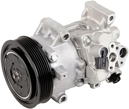 AC Compressor & A/C Clutch For Toyota Corolla & Matrix 1.8L 2011 2012 2013 - BuyAutoParts 60-03176NA New