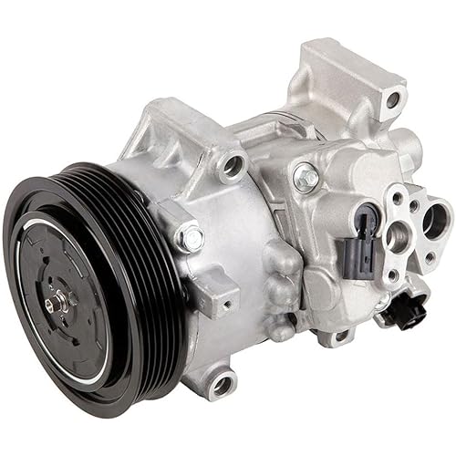 AC Compressor & A/C Clutch For Toyota Corolla & Matrix 1.8L 2011 2012 2013 - BuyAutoParts 60-03176NA New