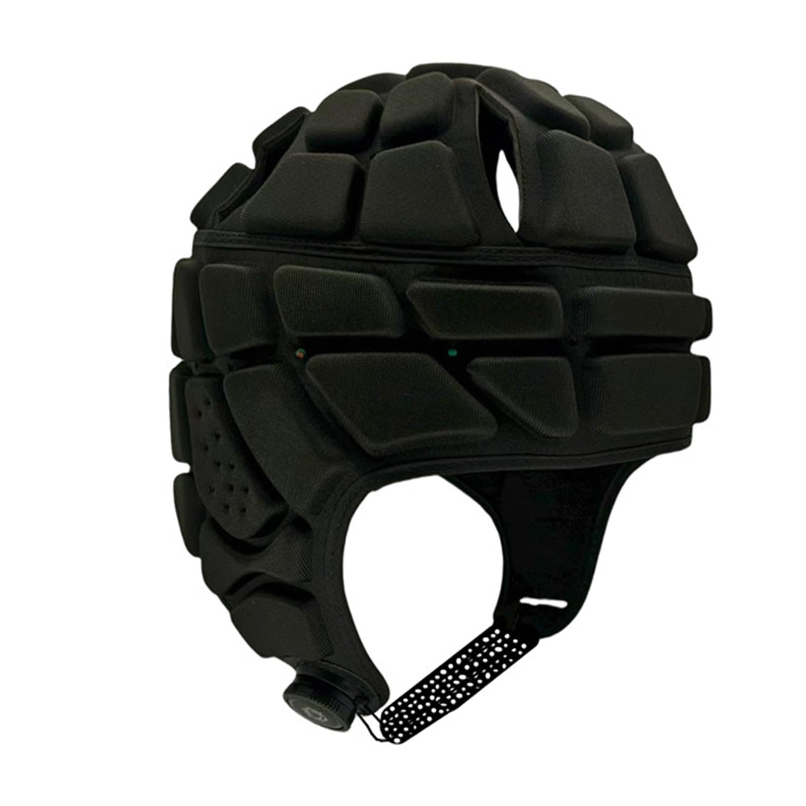perfk Casco da Football Americano, Regolabile, con Imbottitura Morbida, per Hockey, Wrestling, Rugby, Adulti e Giovani.