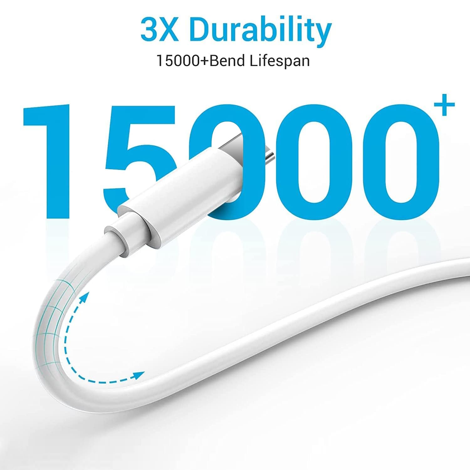 Quntis Cavo USB C a USB C 3Pezzi 1M Cavi USB C Tipo C PD 60W Cavetto USB C Type-C Filo USB C Carica Rapida per iPhone 15 16 Pro Max Plus/Samsung Galaxy/iPad Pro/Macbook/Google Pixel/Vivo/Huawei/Xiaomi