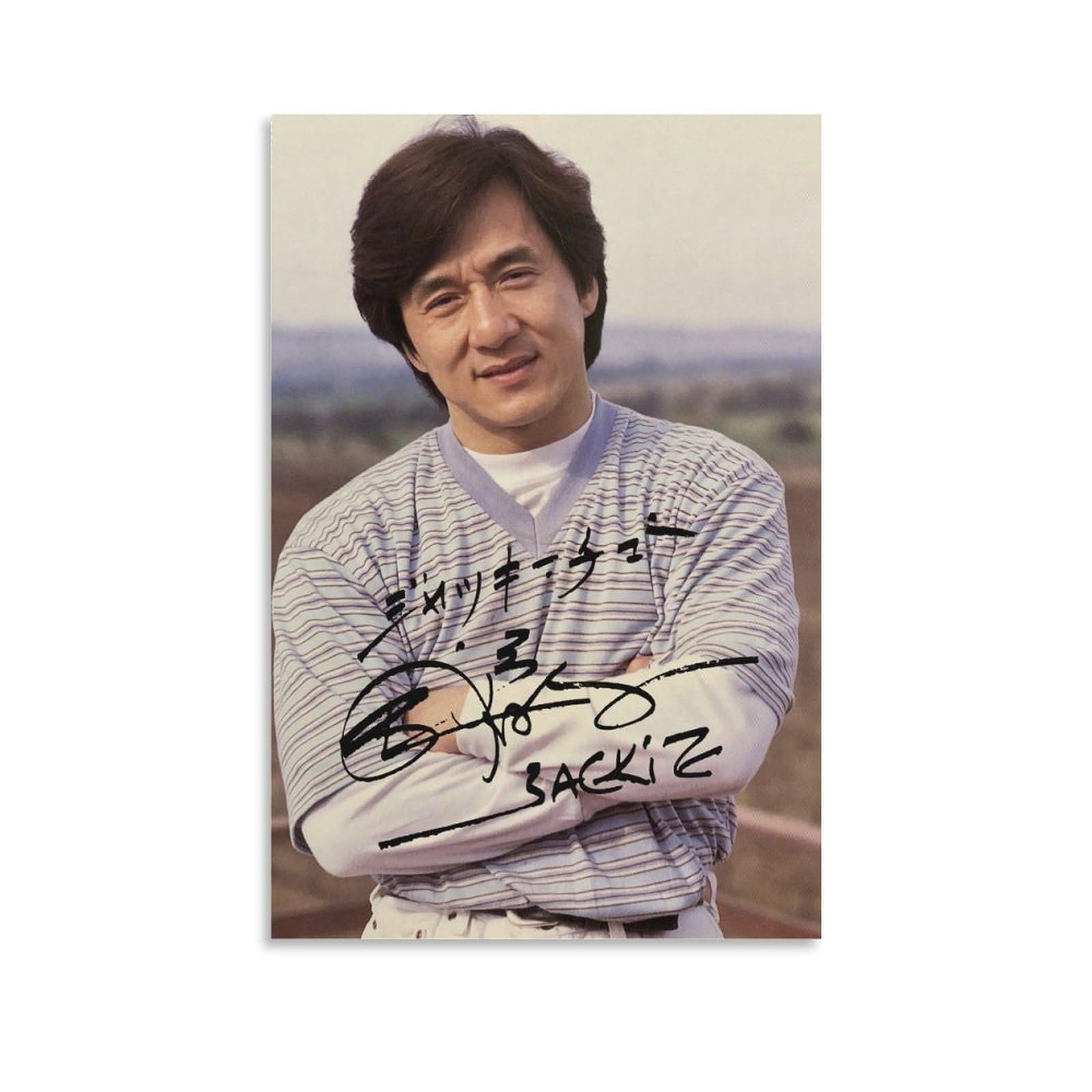 Amazon.co.jp: Jackie Chan ジャッキー・チェン ポスター サイン入り 
