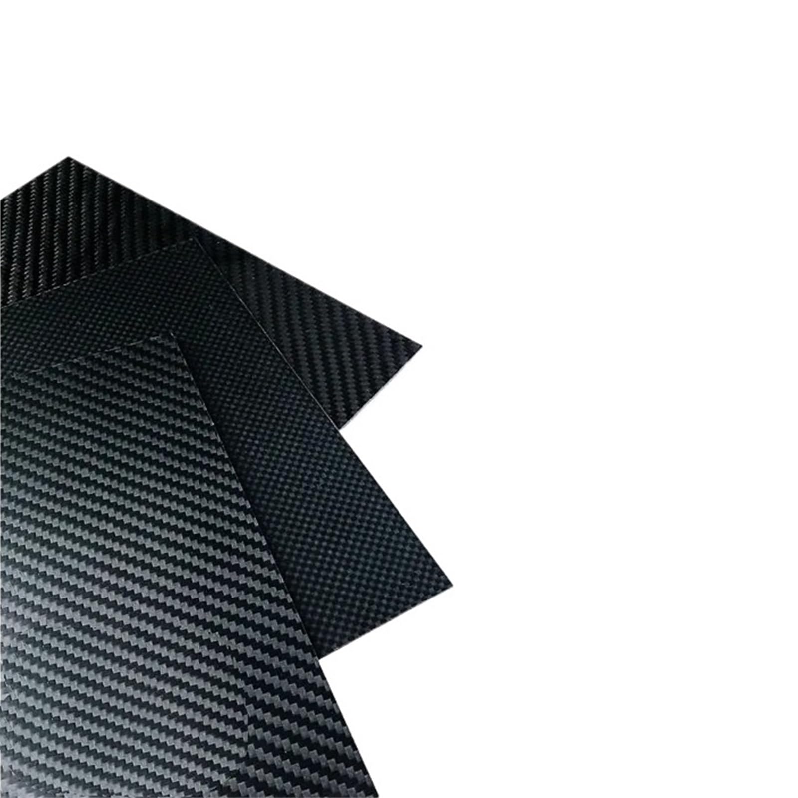 0.2-10.0MM 200x400mm Carbon Fiber Plate Panel Sheet for RC Airplane Drone Parts Customized CNC Machining Glossy Twill Matte 3k Carbon Fiber(4.0mm Glossy Plain)