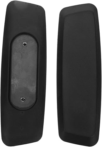 2 almohadillas ergonómicas para reposabrazos de silla de oficina, fundas de brazo de poliuretano para reemplazo de sillas de computadora para