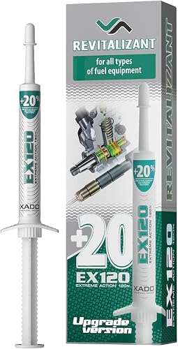 XADO Revitalizant EX120 Aditivo de combustible Aditivos para equipos de gasolina o diésel - Inyección de boquillas o restaurador de sistemas de