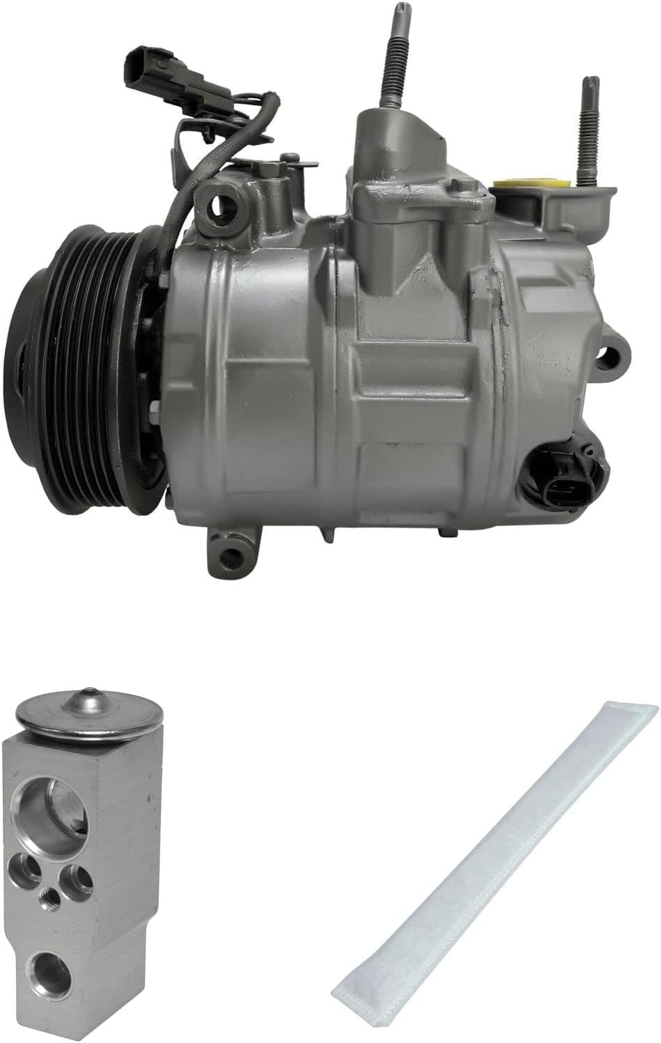 RYC Automotive Air Conditioning Compressor and A/C Clutch Kit KT AB95-01 (Fits Ford Edge 2.0L 2012, 2013, 2014)