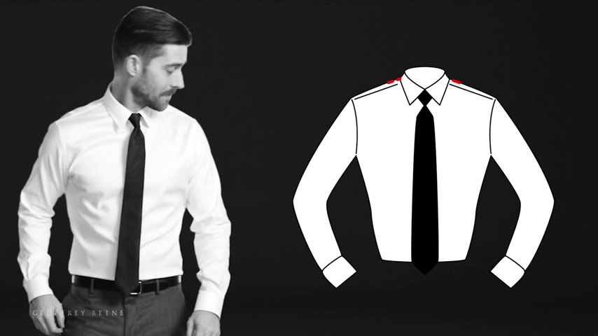 Geoffrey Beene Men's Dress Shirt Fitted Sateen Solid at Amazon Men's  Clothing store