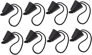 Toddmomy 8pcs Kayak Drain Plug Universal Drain Stopper Hardware Brackets Universal Plug Kayak Scupper Boat Drain Plug Self Draining Scupper Plugs Professional Kayak Plug Kayak Accessories