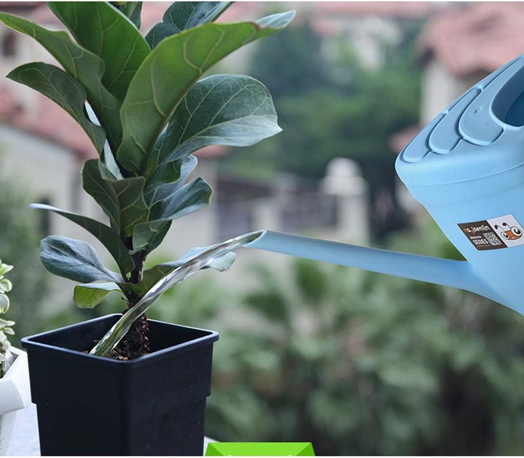Long Mouth Watering Can Watering Home Gardening Small Watering Can with Cover Balcony Fleshy Watering Kettle Watering Pot (Color :)