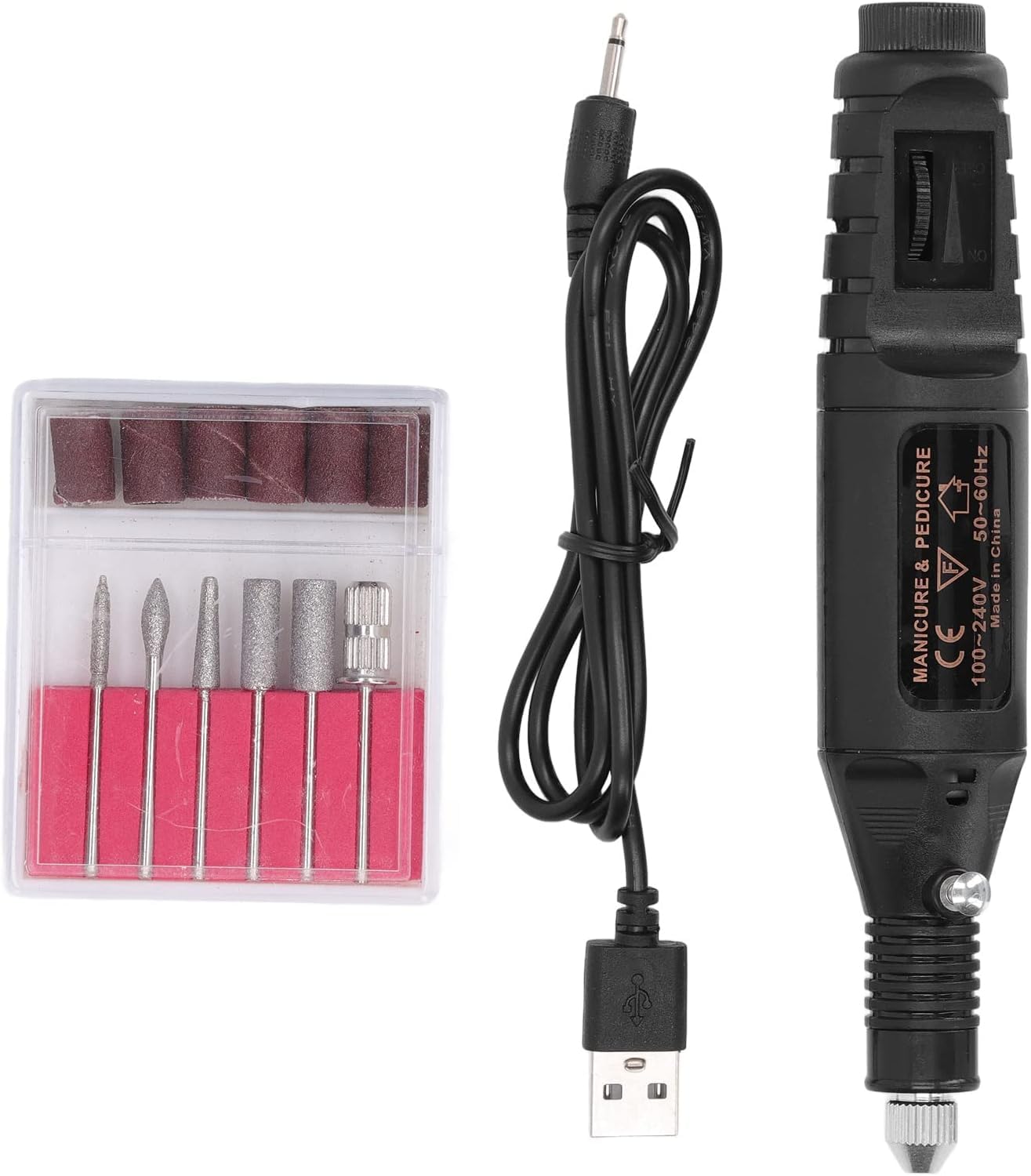 DY TOOLS 3D Printing Model Mini Electric Grinder Portable USB Grinder 100-240V