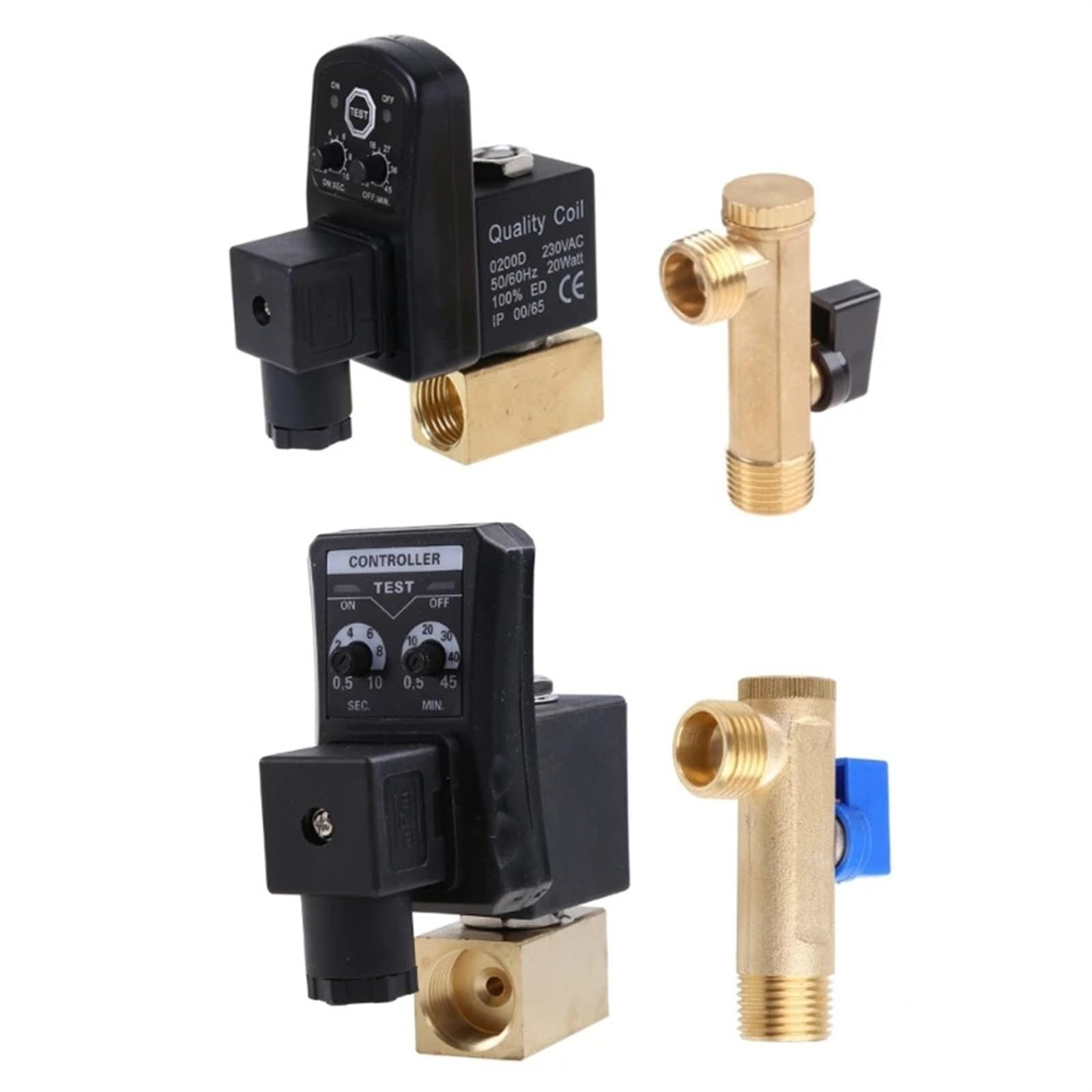 G1/2 Auto Electronic Timed Drain for Valve for Air Compressor Condensate Managem