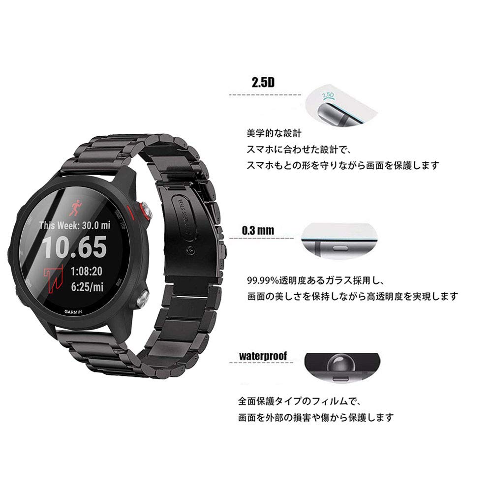 Amazon.co.jp: ELMK【2枚セット】For GARMIN(ガーミン) ForeAthlete