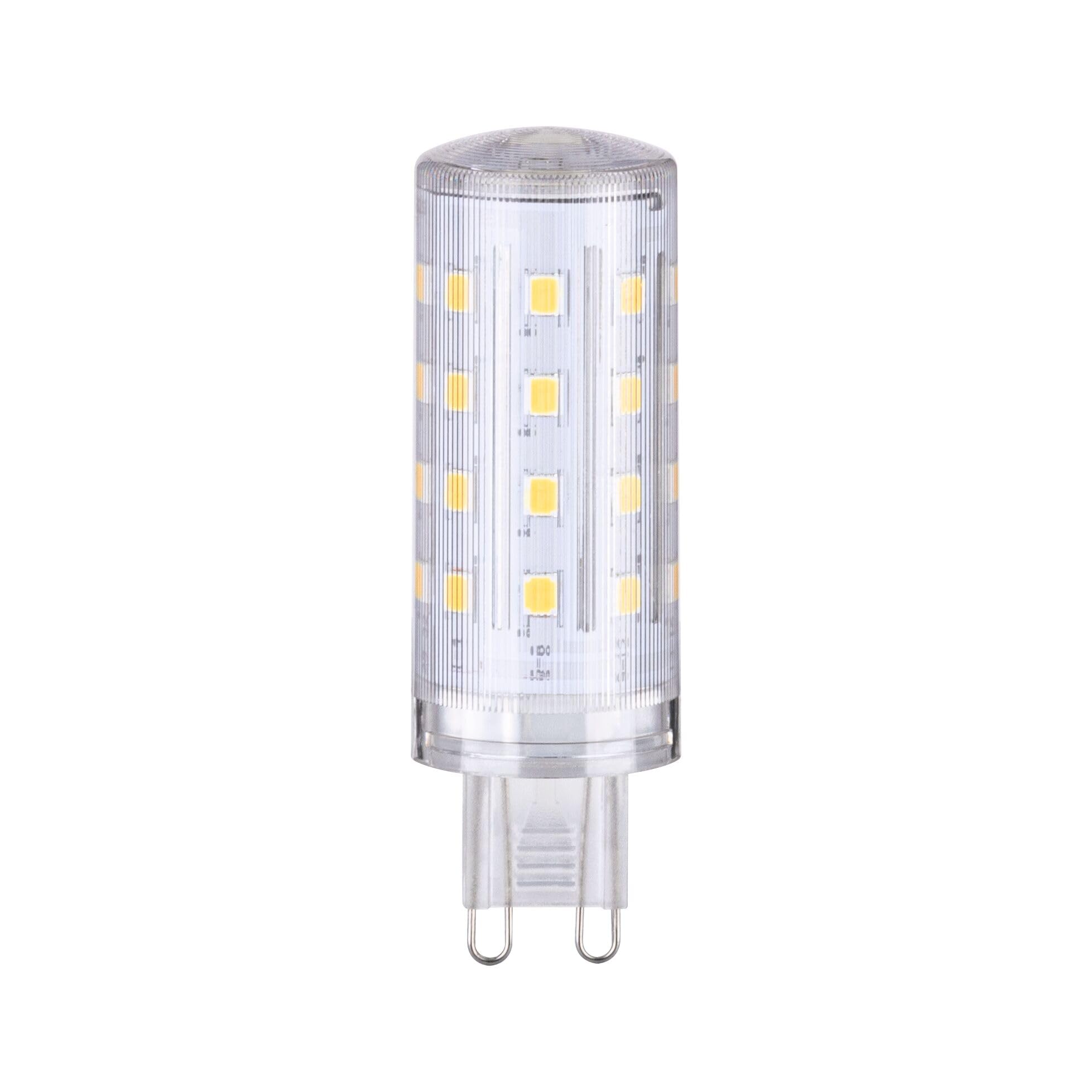 Paulmann 29099 Standard 230V LED pin Base G9 1-Pack Dim 800lm 7.2W 2700K dimmable Clear lamp