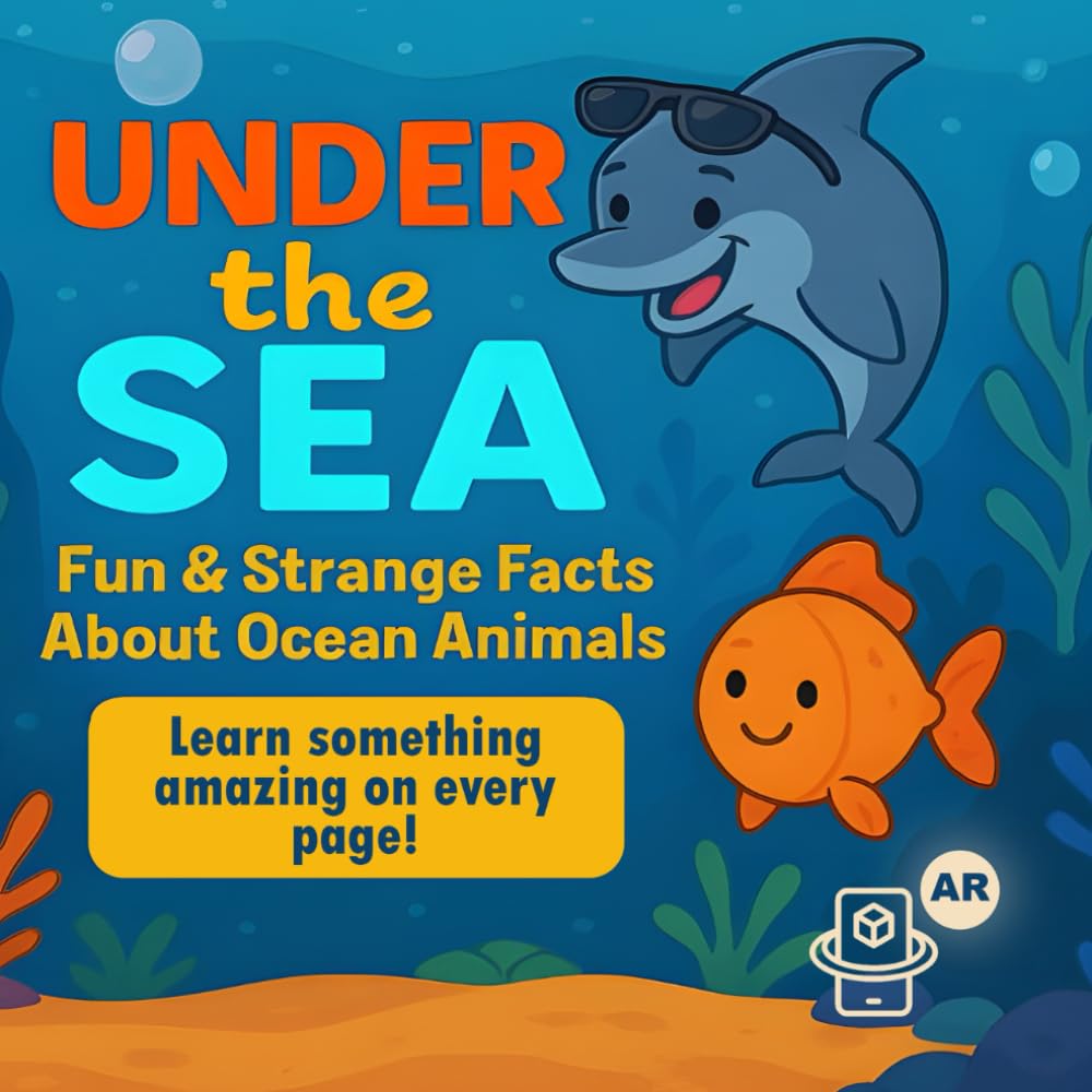Under The Sea: Immersive Augmented Reality Nonfiction Adventure Children's Fish Book for Kids and Toddlers, Explore This Deep Sea Fishing Book, and ... Toddlers; A sea Life Adventure On The Ocean.