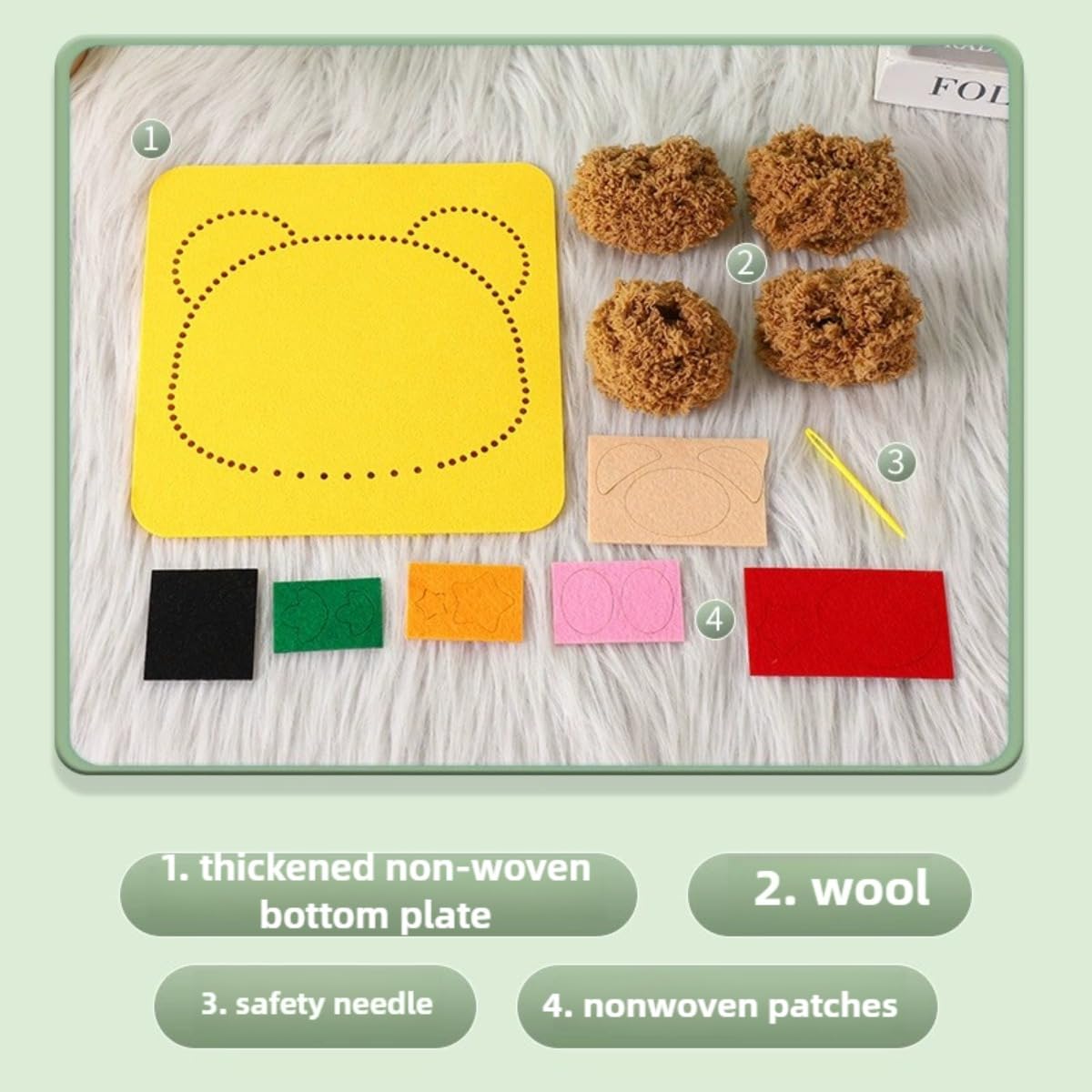 Kids Handmade Toy for Parent-Child Animal Painting Thread Cup Coaster Making Practical Toy Gifts Interaction Craft Kit Creative Educational Happy Time (9 Pack)