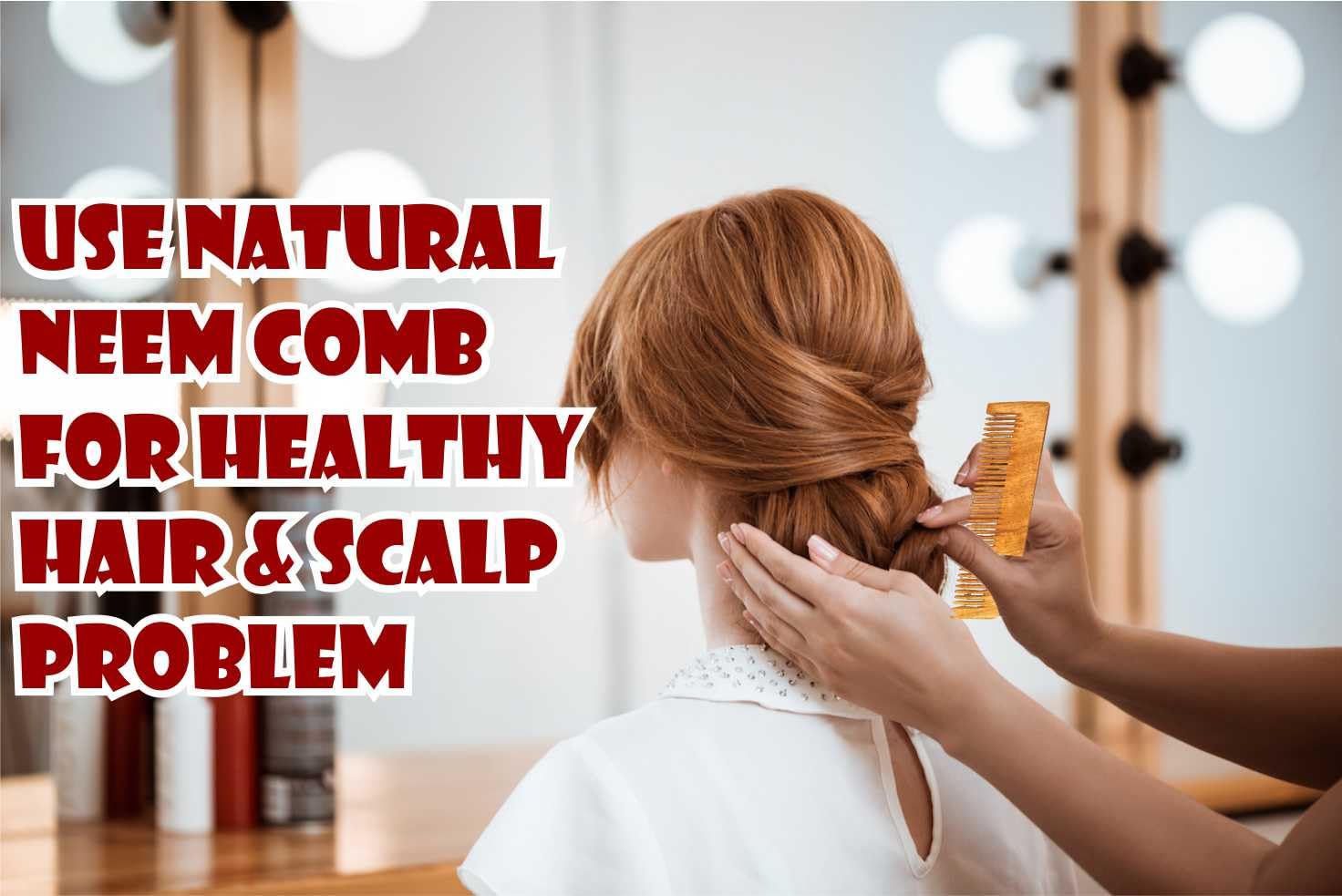 SASU'S Neem Wood Comb for Women and Men | Dual Teeth | Detangling | Frizz Control & Shine | Suitable for All Hair Types | Reduces Hairfall and Dandruff | Promotes Hair Growth | Handmade in India 1
