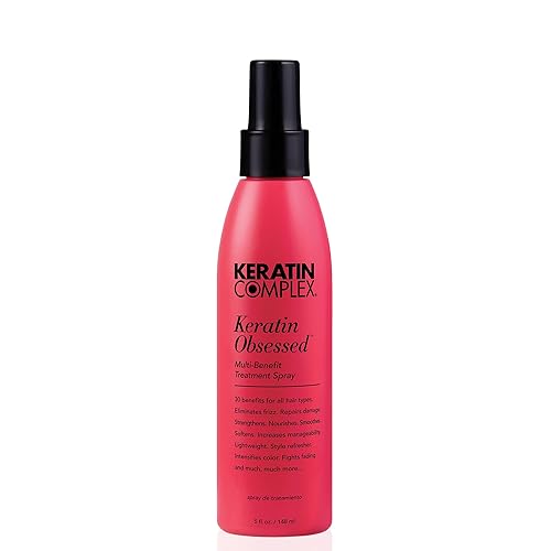 Keratin Complex - Spray de tratamiento multibeneficio obsesionado con queratina - 5 fl oz