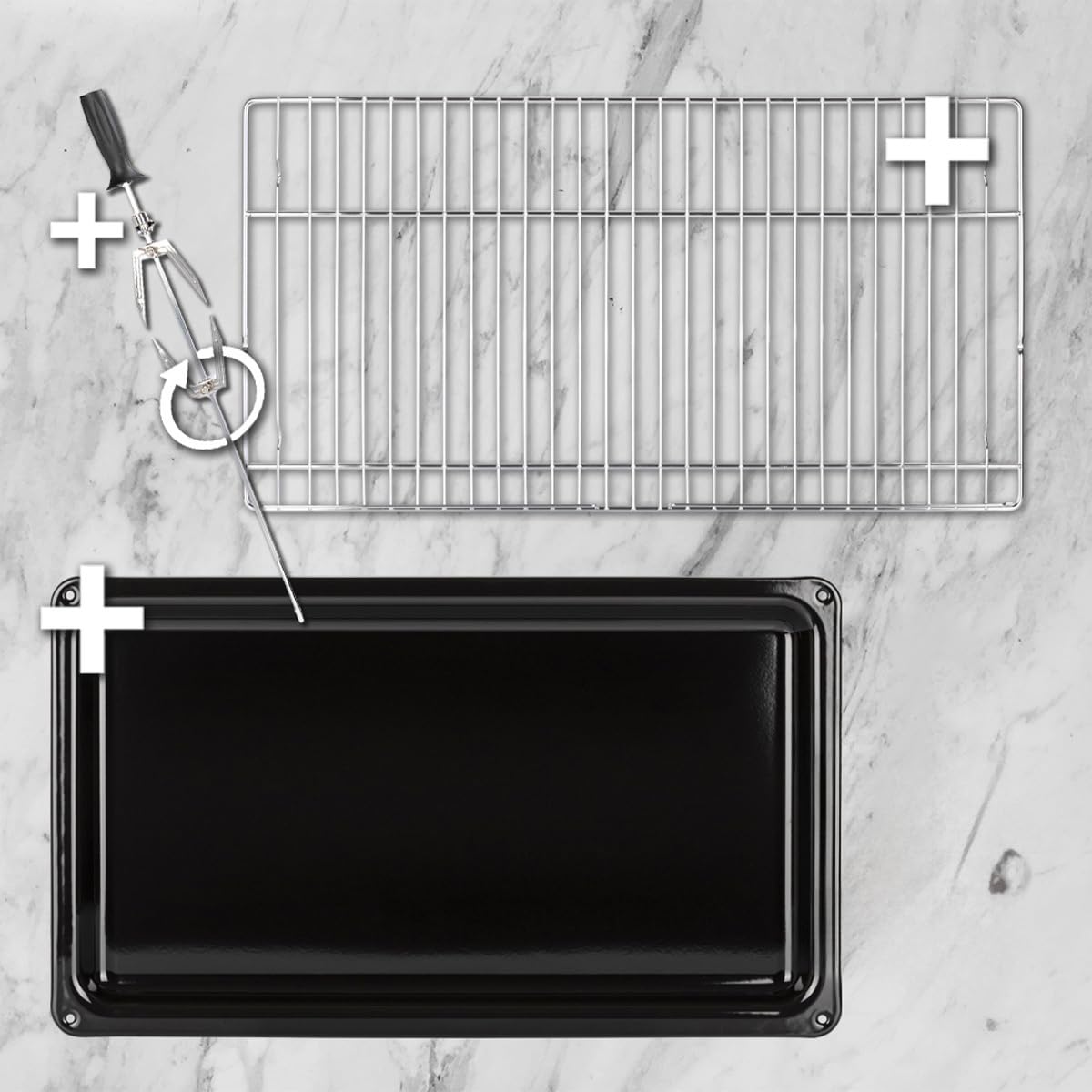 KKT KOLBE Fours et cuisinières avec plaque à induction | 90 cm | 108 l | 4 zones | zone flexible | 9 niveaux de chaleur | CC9001IND