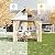 10x10 ft Wood Gazebo, Upgrade Spruce Frame and Double Galvanized Steel Roof, Hardtop Gazebo