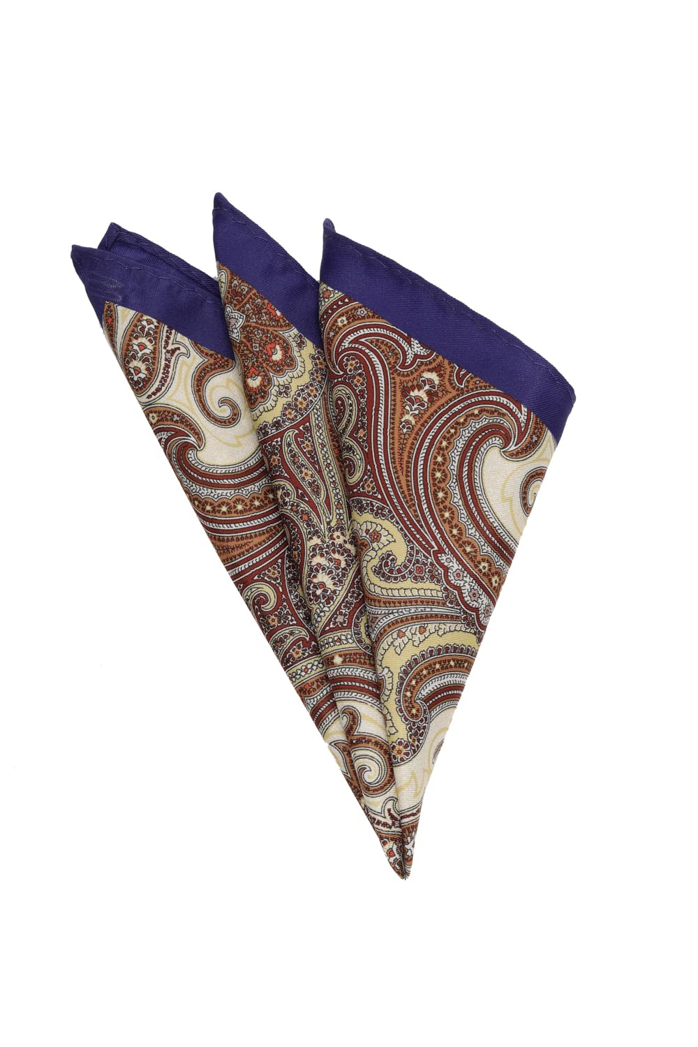 van heusen Men Brown Print Party Pocket Square-picture-49