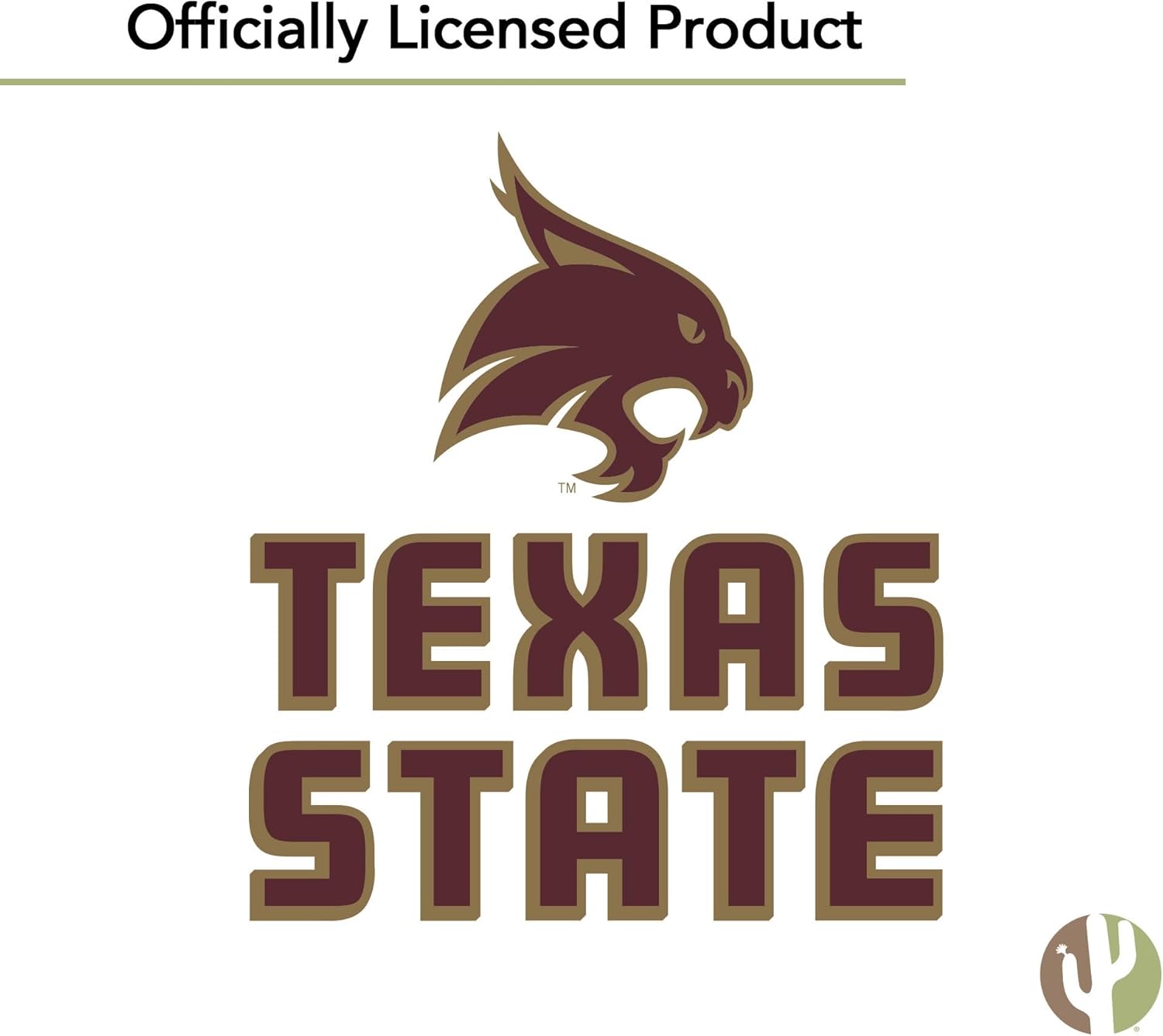 Desert Cactus Texas State University Sticker TXState Bobcats Vinyl Decals Laptop Water Bottle Car Scrapbook T5 (Type 5-1) - Image 6