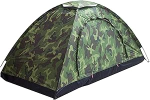 Sutekus Tent Camouflage Patterns Camping Tent: A Lightweight Backpacking Haven for Solo Adventurers