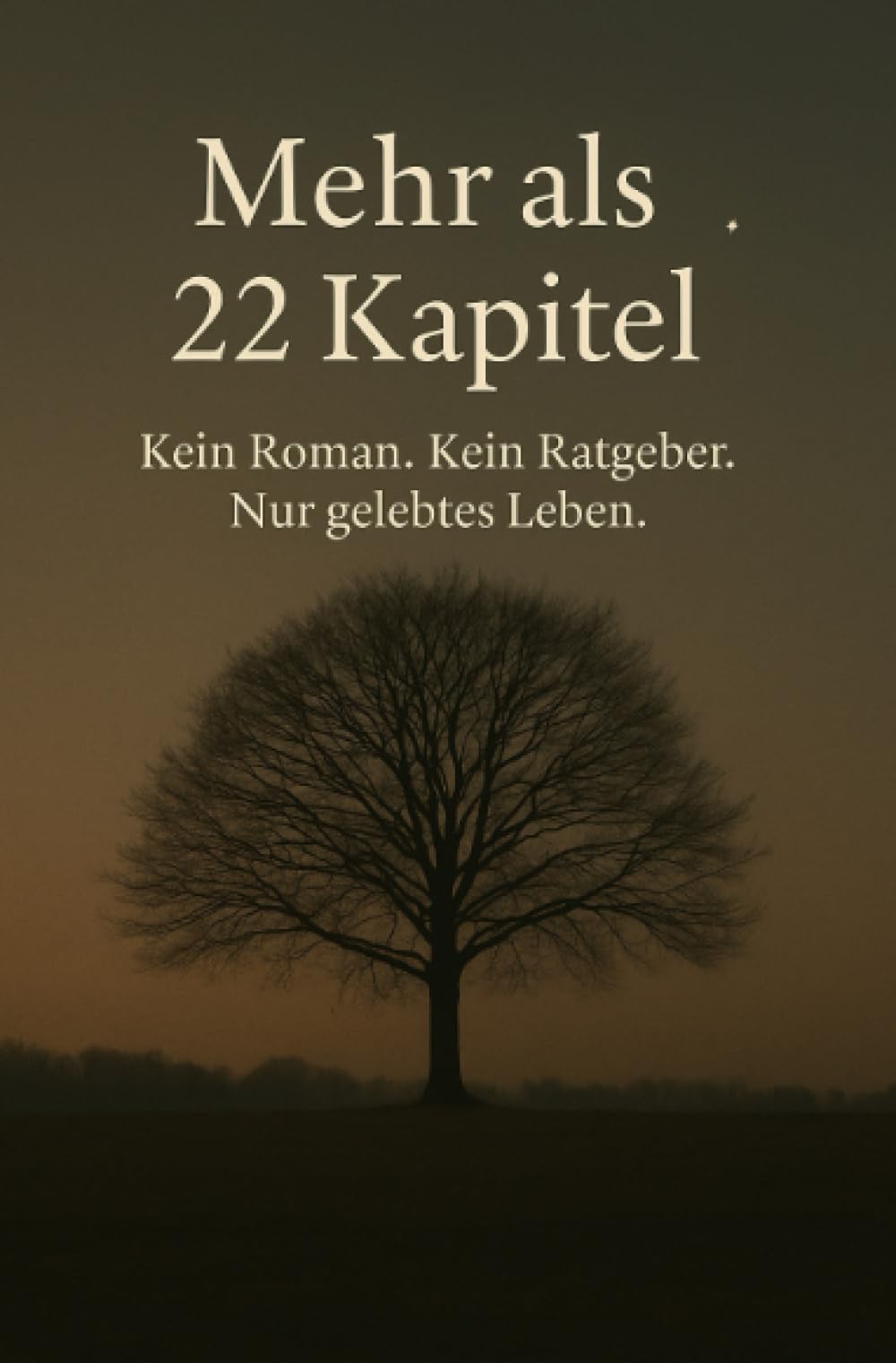 Mehr als 22 Kapitel: Kein Roman. Kein Ratgeber. Nur gelebtes Leben.