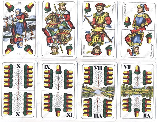 Baraja de Naipes Húngaros de Plástico 100% miniatura 2