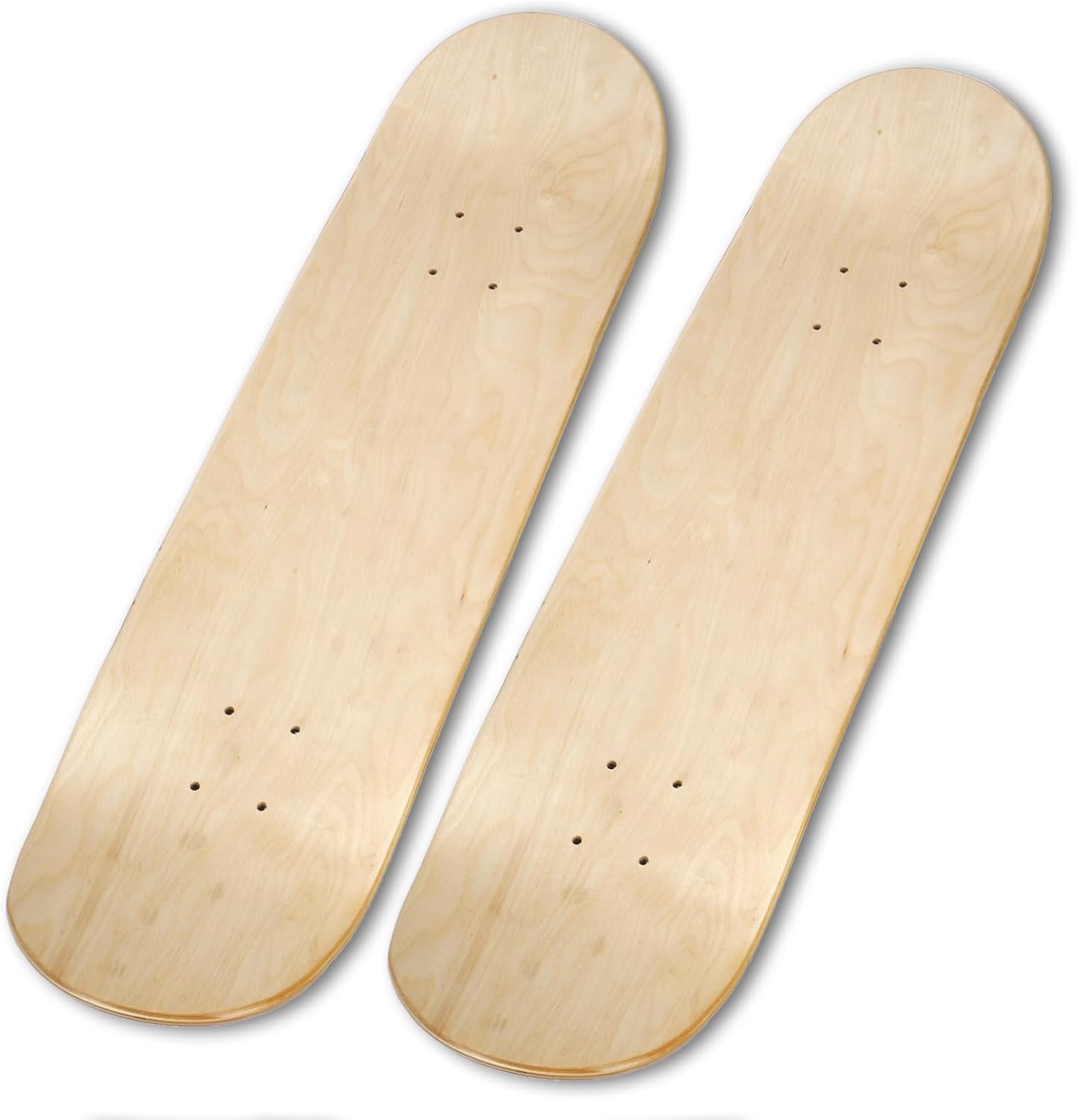 uyoyous 2 Stück Blank Skateboard Decks, 7-lagiges Ahorn Skateboard Deck, konkaves Skateboard für Kinder, Erwachsene, Mädchen, Jungen, Anfänger und Profis, 79x20cm
