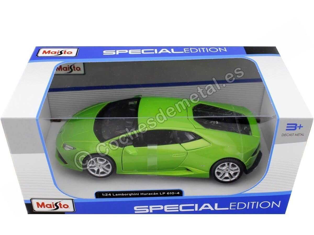 LAMBORGHINI HURACAN LP610-4 2014 GREEN MET