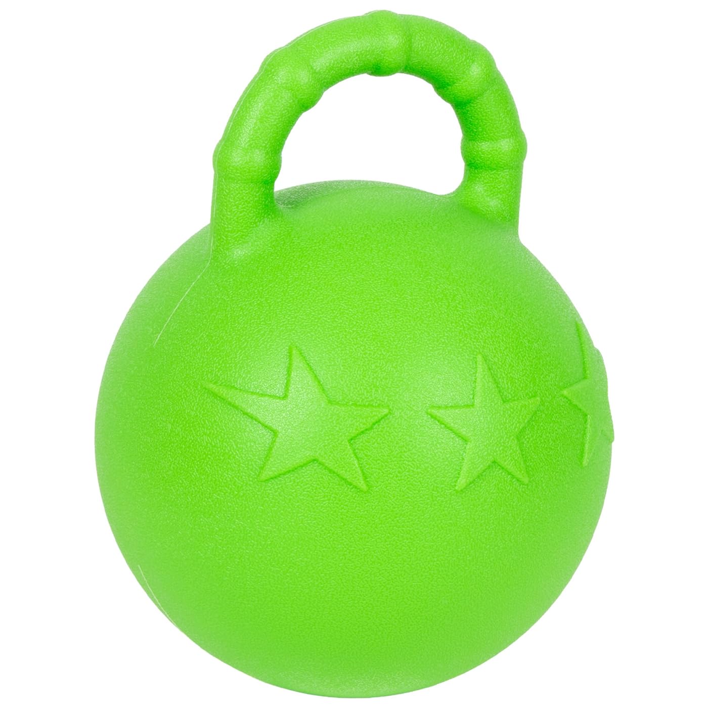 VOSS.farming Spielball mit Griff für Pferde 25cm grün Eva Kunststoff Beschäftigungsspielzeug