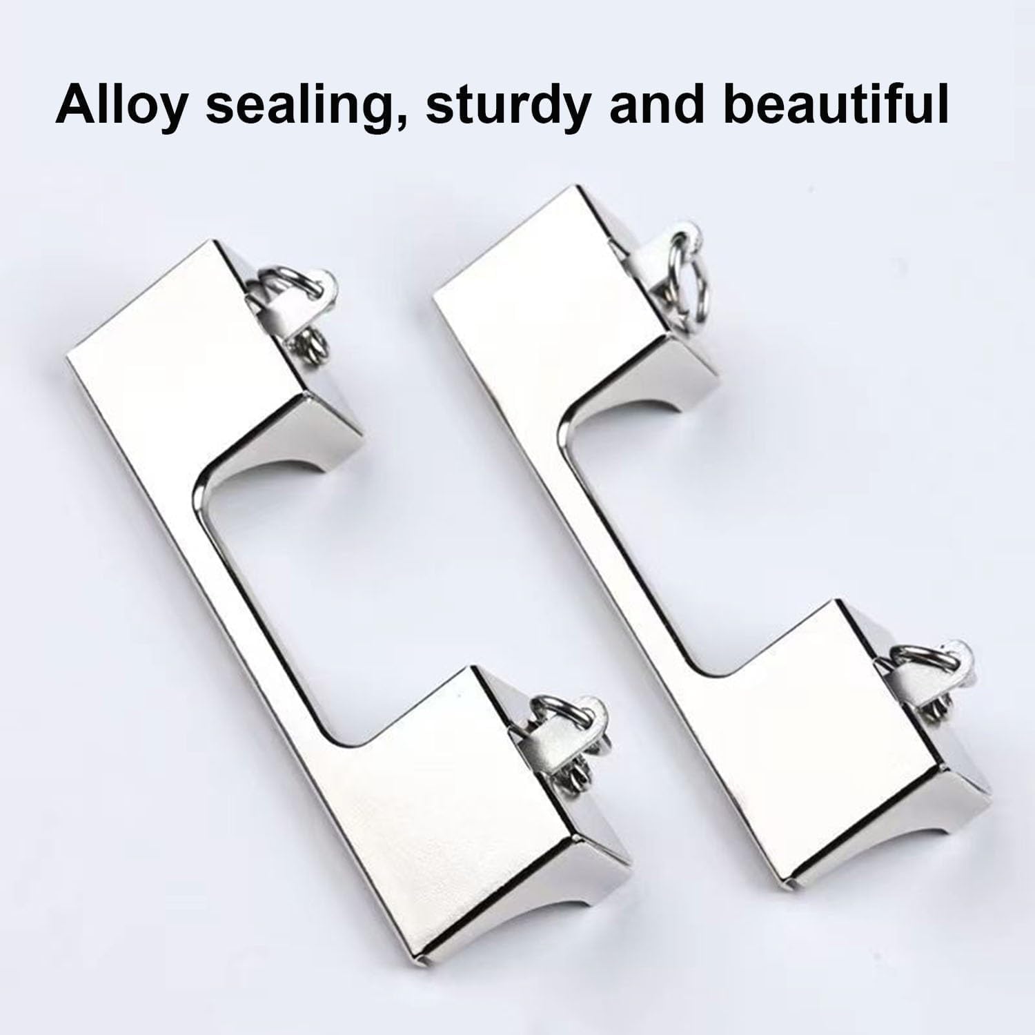 Heavy Duty Double Track Aluminum Curtain Rods - Ceiling Mounted Room Divider for Living Room & Bedroom, 2.1m/6.9ft, Durable, Stylish, Adjustable, Easy Install (B 1.5m/4.9ft)