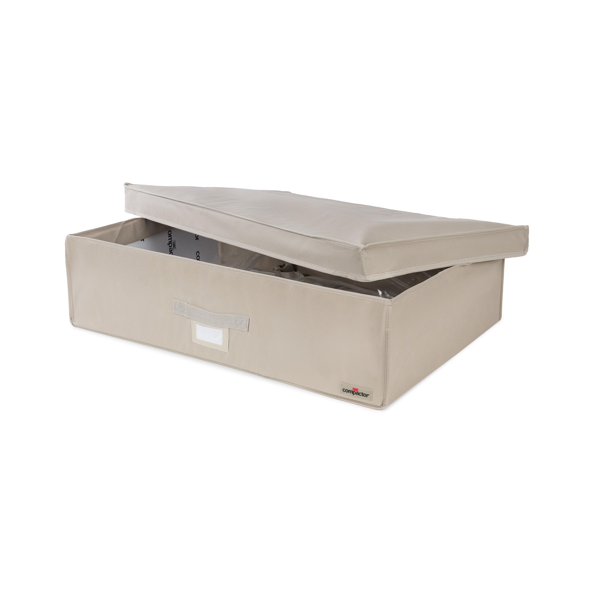 Compactor - Unterbett Vakuum-Aufbewahrungsbox DUNE XXL, Beige, 72 x 49 x 19 cm
