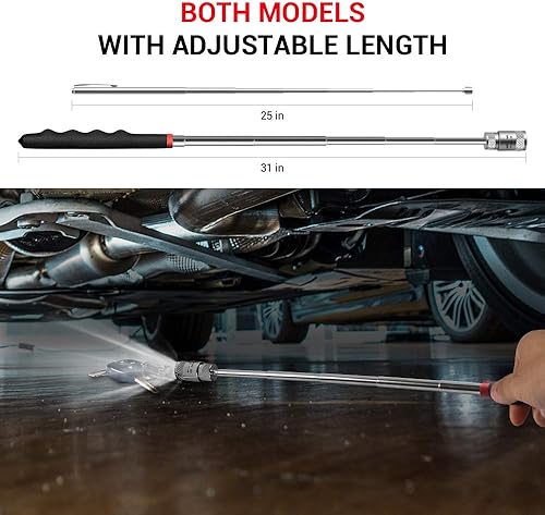 Miniatura 7 de Herramientas de regalo para hombres, rellenos de calcetines de Navidad, paquete de 2 herramientas magnéticas de recogida para hombres, juego de