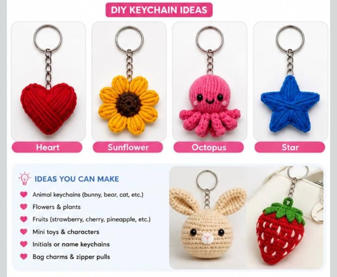 Crochet Starter Kit for Beginners - 30 Piece Set -5