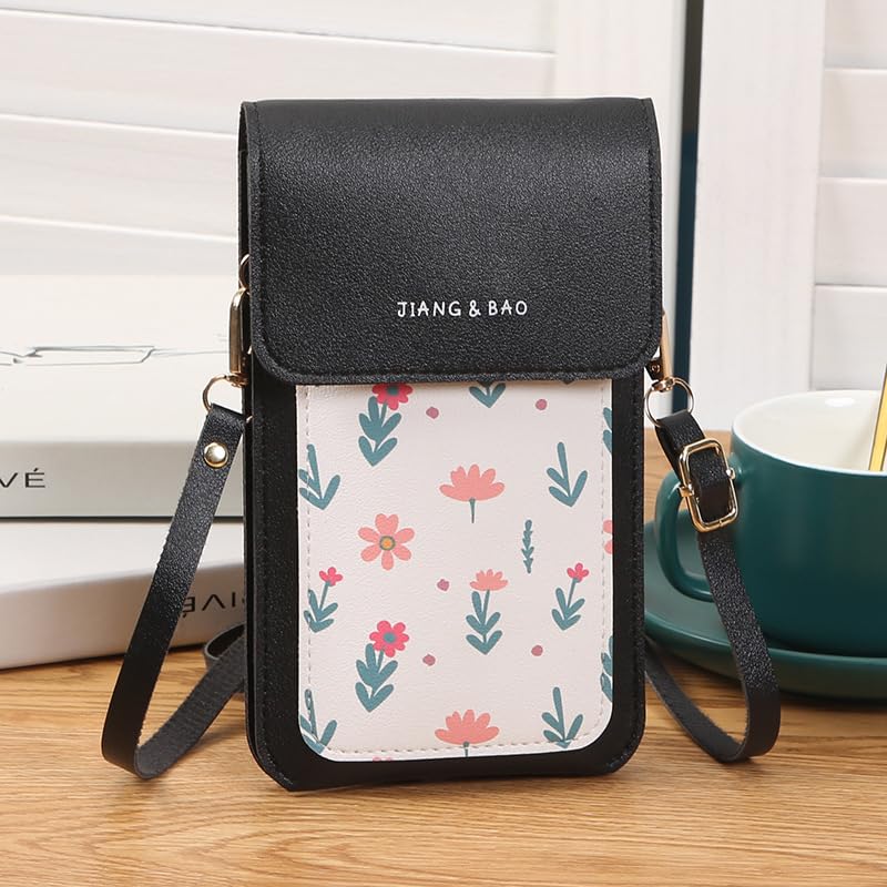 Touch Screen Phone Crossbody Bags for Women Mobile Phone Bag Small Crossbody Phones Purse Shoulder Handbag Adjustable Strap4