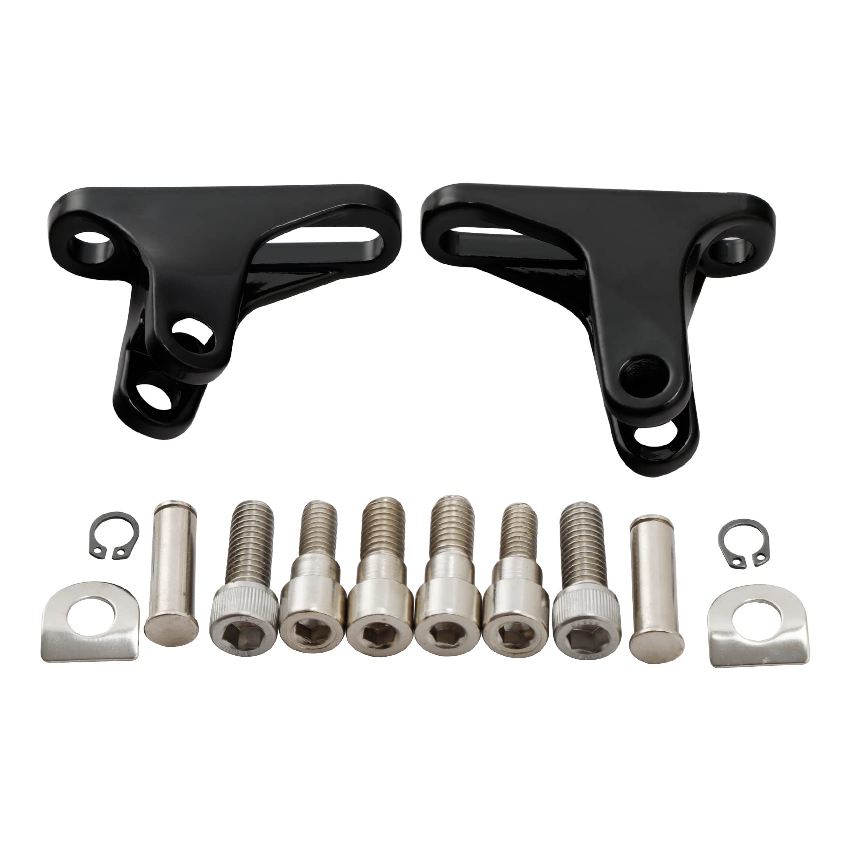 Passenger Foot Peg Mini Mount Kit For Harley Street Tour Glide Ultra Limited Low