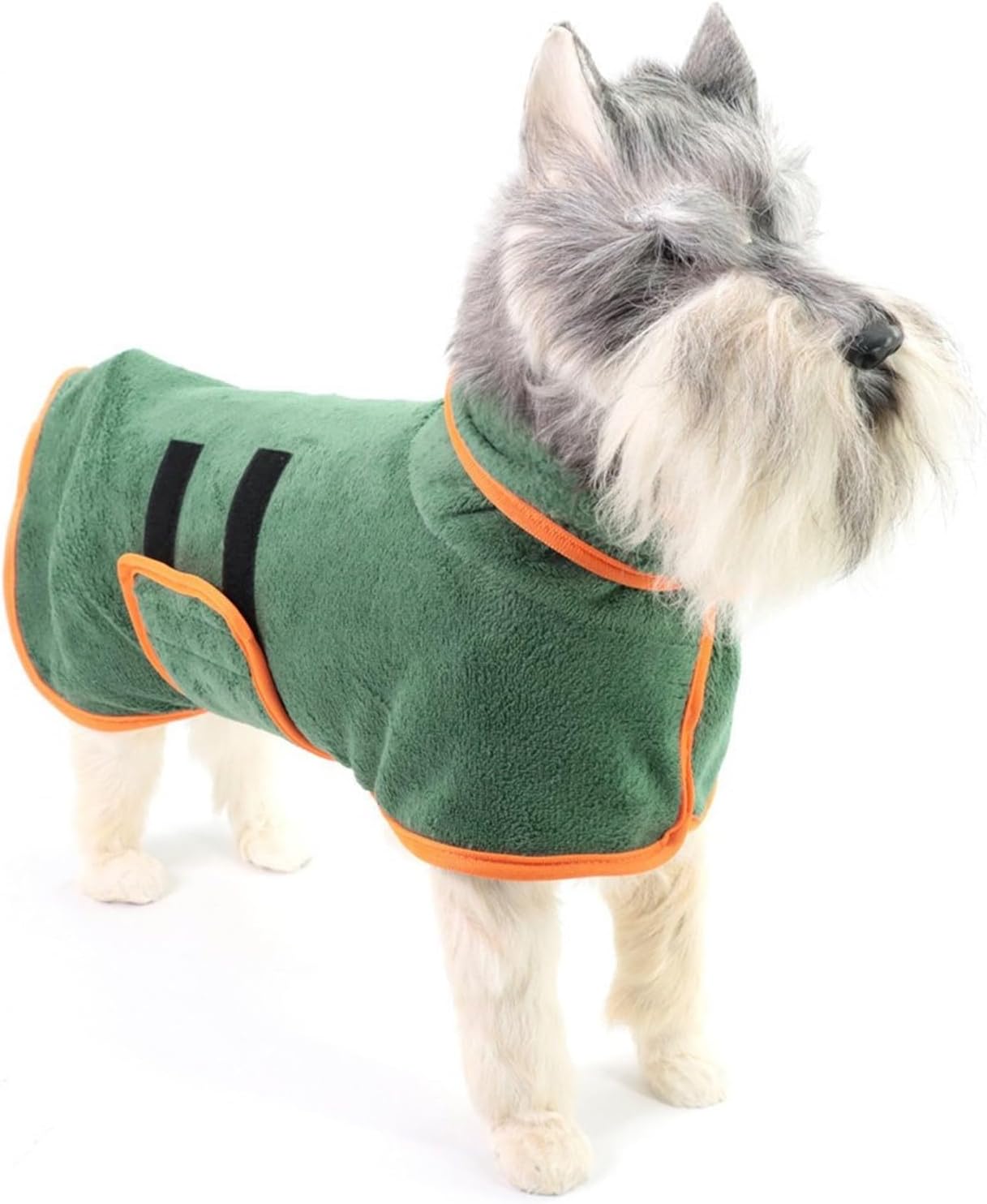 柔らかいバスタオル 高級犬用バスローブ 速乾性 小型犬用 【温泉】