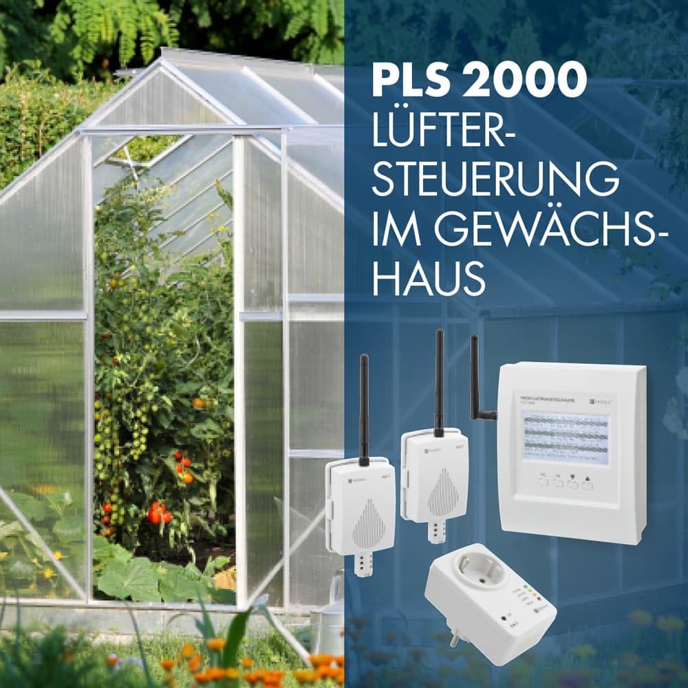 Profi-Luftfeuchteschalter PLS 2000 (Hygrostat, Feuchteregler, Kellerentfeuchtung, Feuchtigkeitssteuerung)