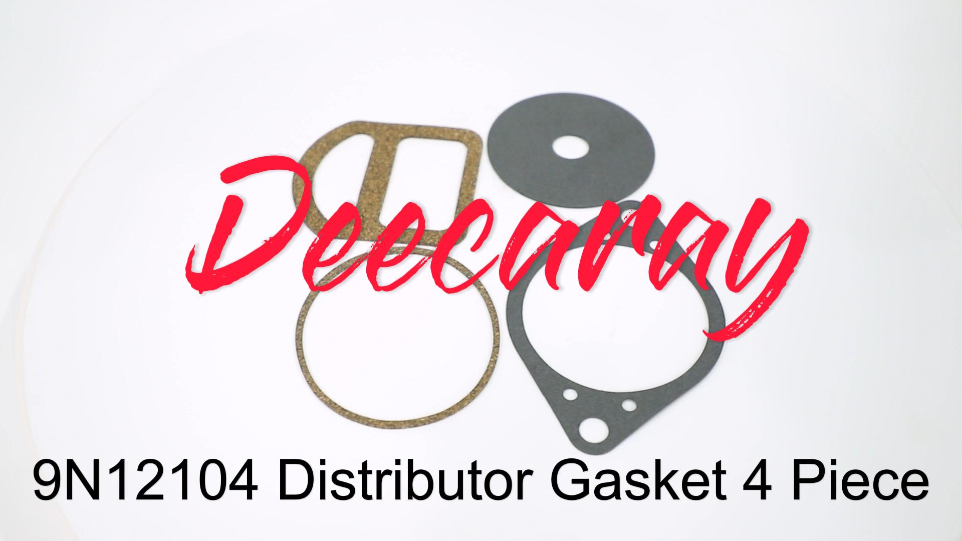 Image of 9N12104 Distributor Gasket 4 Piece Set,Compatible with Ford /New Holland Tractor 2 N, 8 N, 9 N