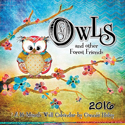 Owls and Other Forest Friends 2016 Wall Calendar by Trends International