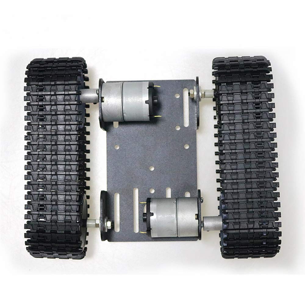 Plataforma de Coche Robot Seguido Kit DIY Chasis Araña Robótica Móvil Sólida Repuesto para