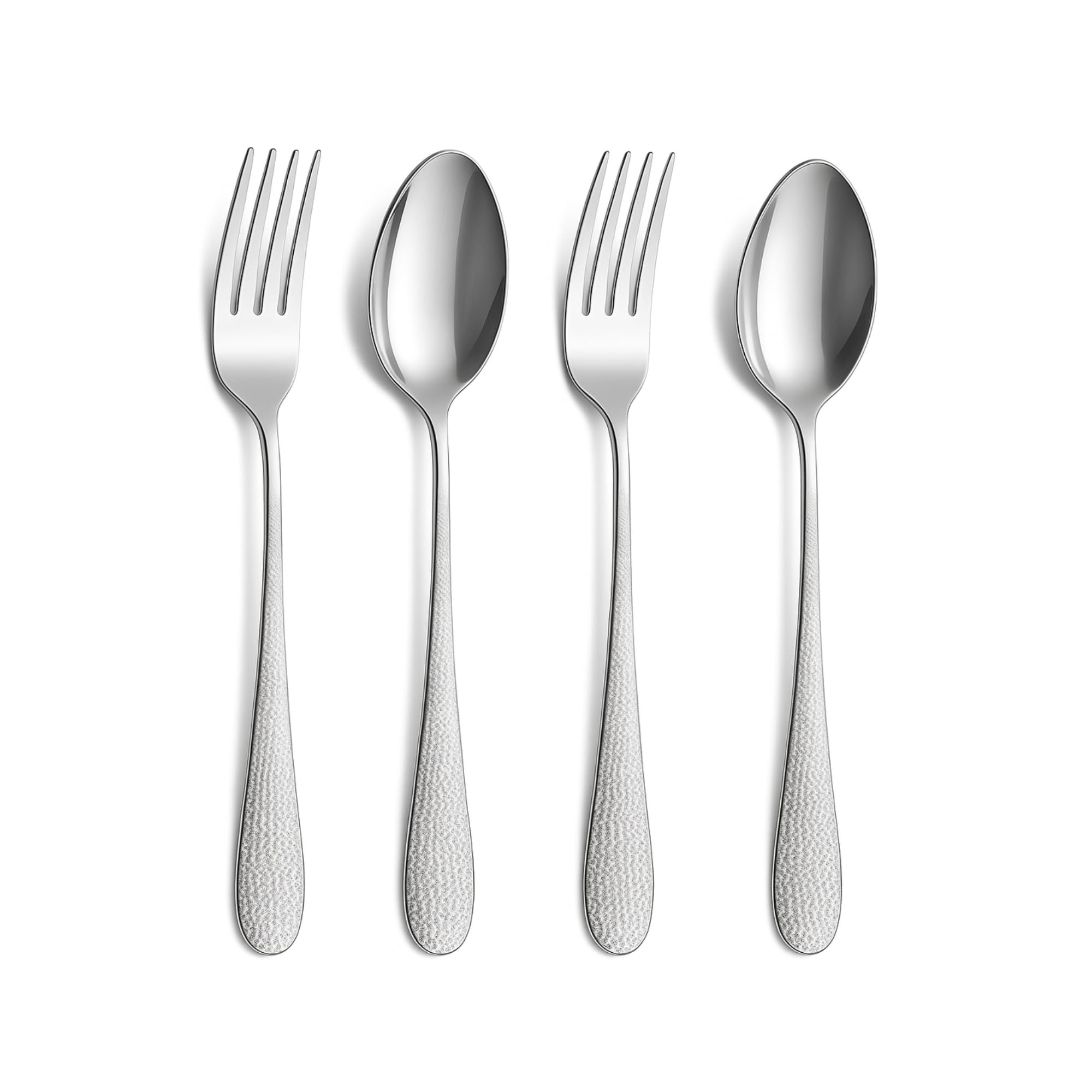 Korean Flatware Set - 4 Piece Stainless Steel -21