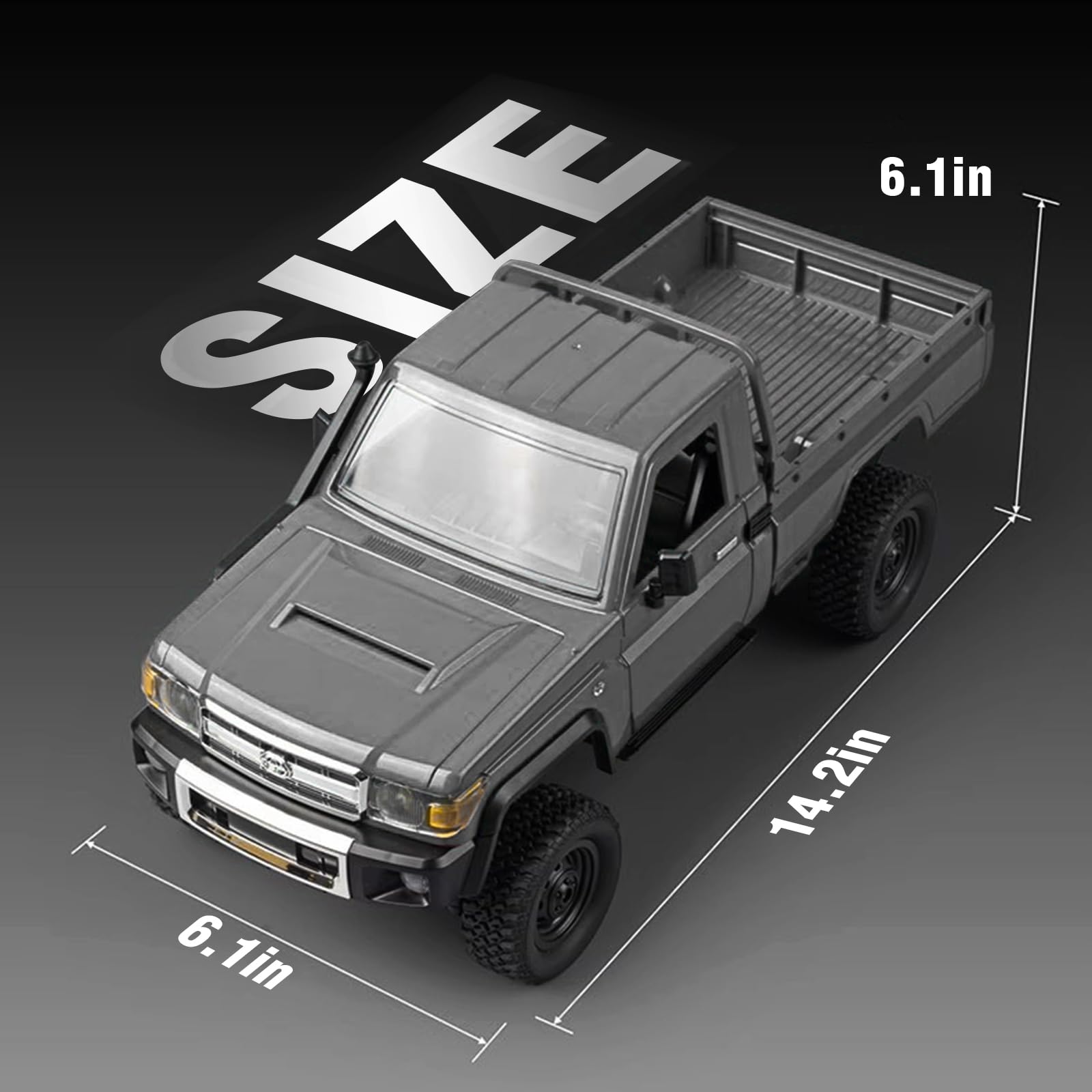 ARRIS 1/12 Escala RC Crawler, camioneta MN-82Pro LC79 RTR