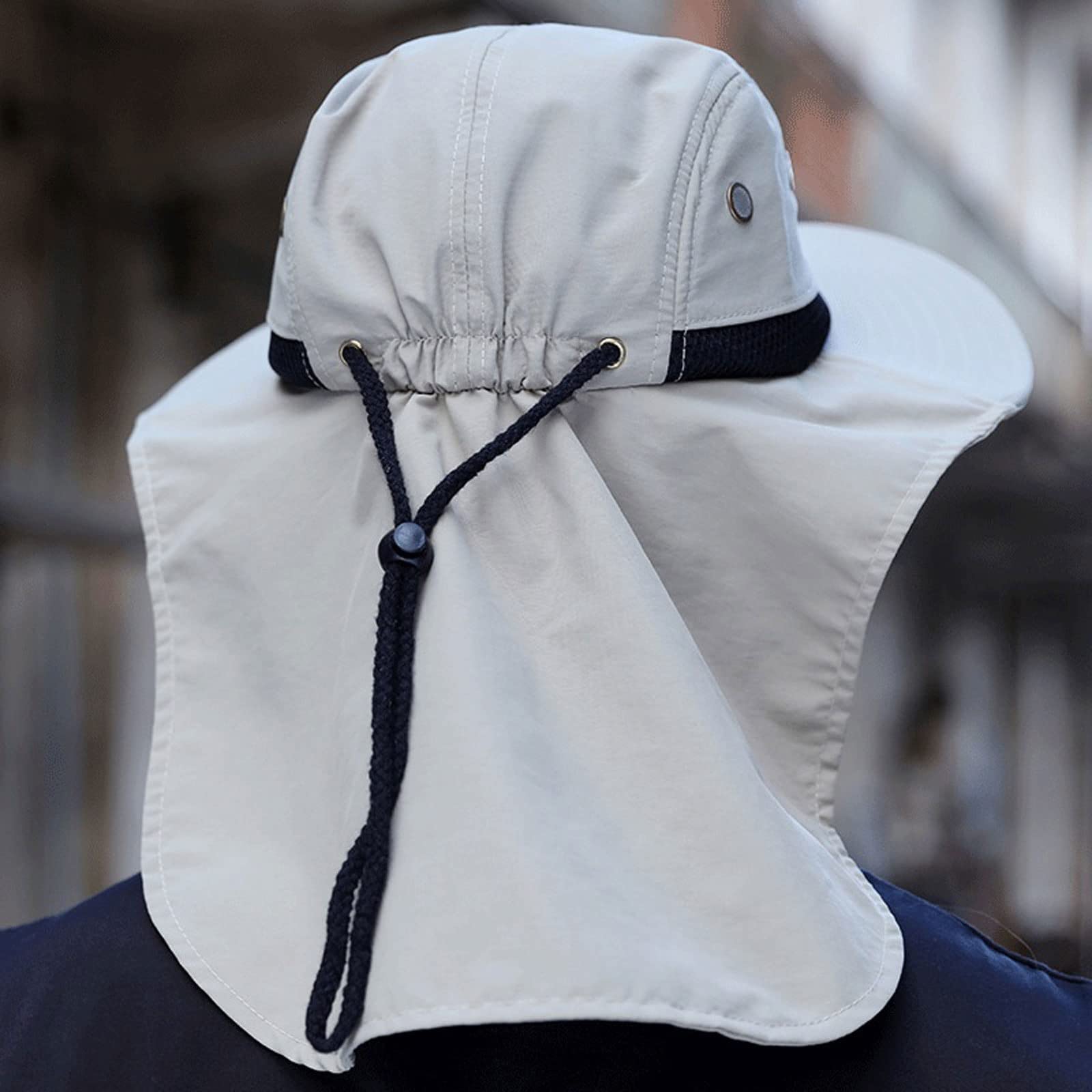 Sonnenhüte für Herren, Damen, Herren, Wandern, Angeln, Outdoor-Sport, Sonnenschutz, Nackenklappe, verstellbare Kappen