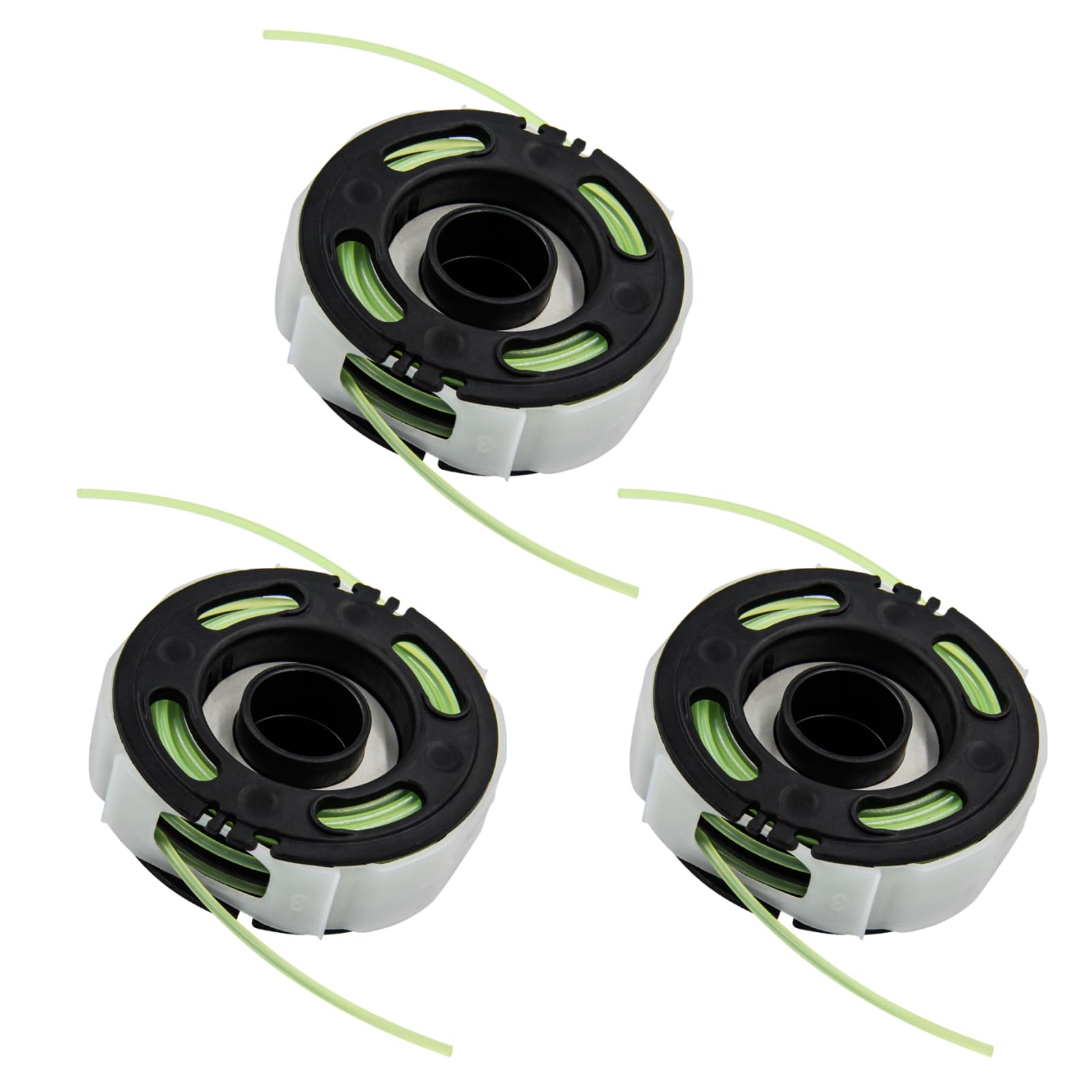 3 Bobine Di Ricambio Per Tagliaerba Stihl FSA 57 Con Testa AutoCut C3-2 – Filamento In Nylon 2mm – Sostituisce 4009 710 4305/4306